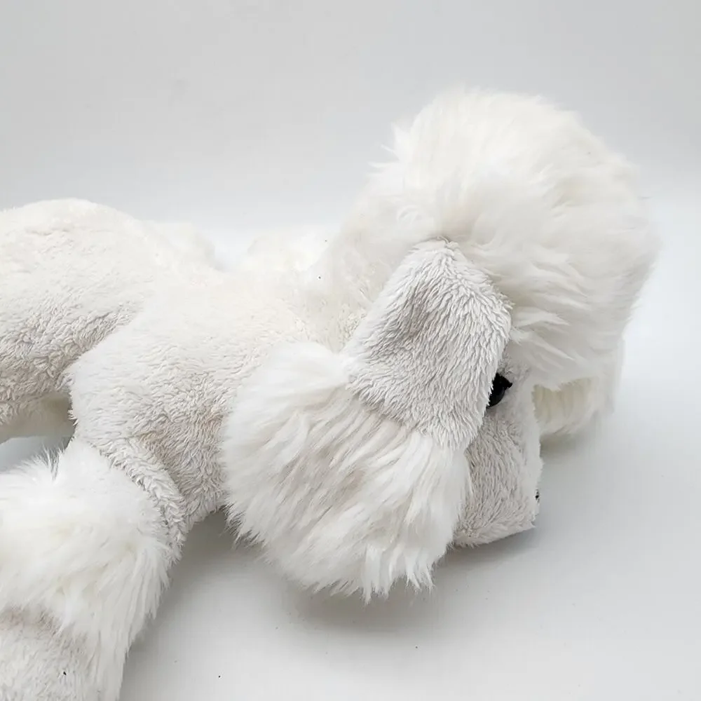 Vintage Ganz White French Poodle Plush Toy 14